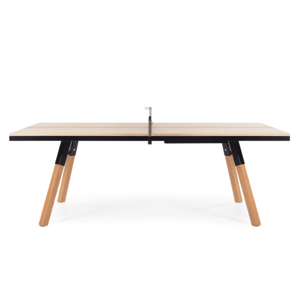 Rs Barcelona - You and Me Oak Indoor Modern Ping Pong Table