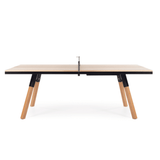 Rs Barcelona - You and Me Oak Indoor Modern Ping Pong Table