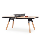Rs Barcelona - You and Me Oak Indoor Modern Ping Pong Table