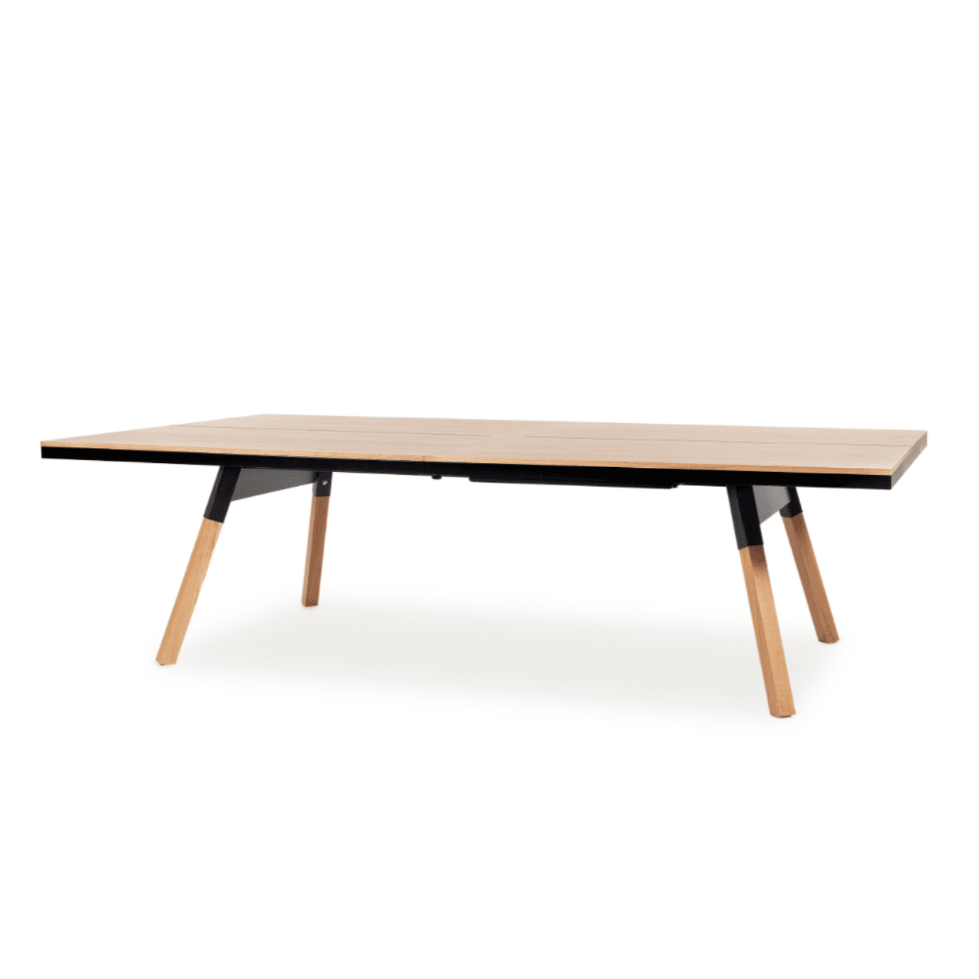 Rs Barcelona - You and Me Oak Indoor Modern Ping Pong Table