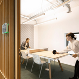 Rs Barcelona - You and Me Oak Indoor Modern Ping Pong Table