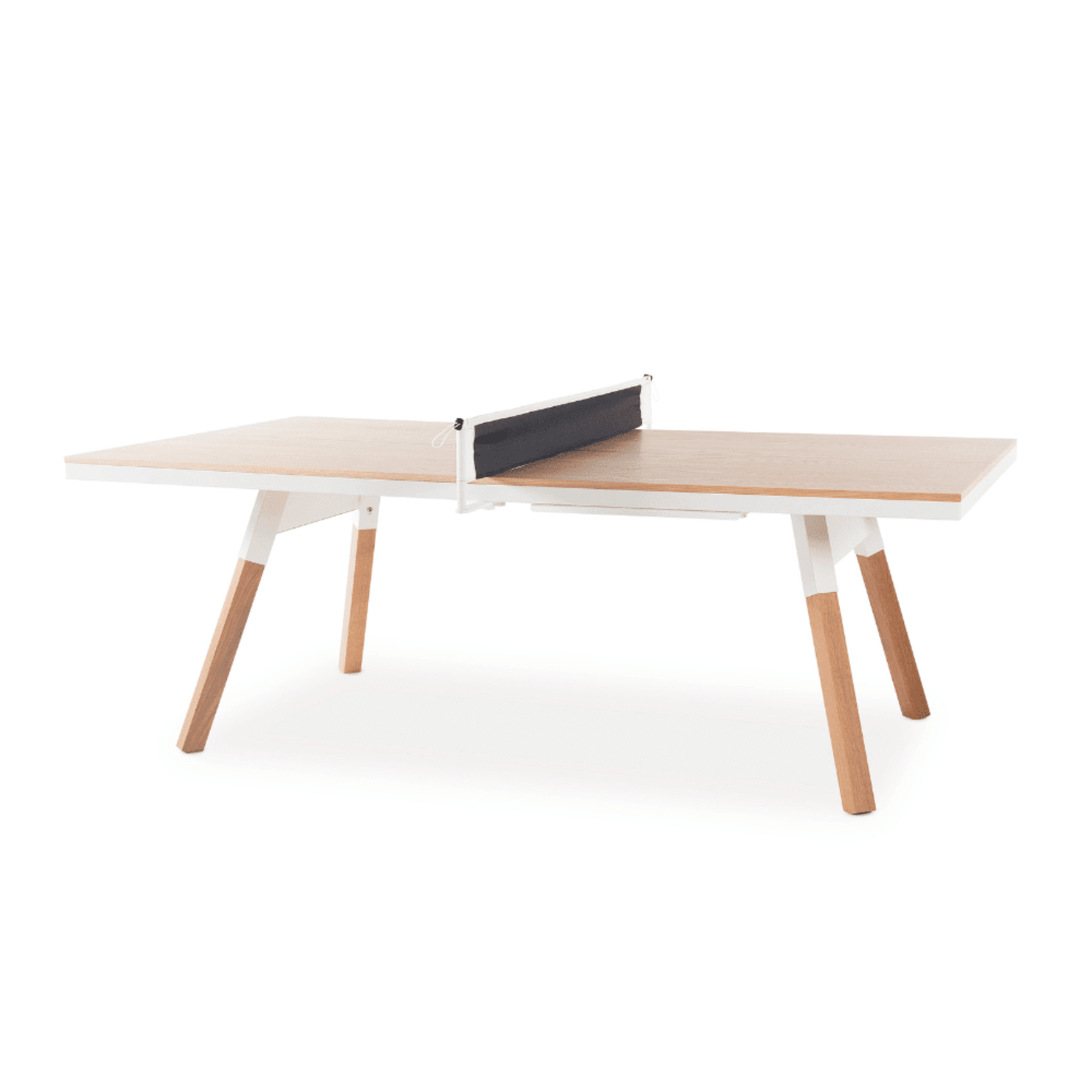Rs Barcelona - You and Me Oak Indoor Modern Ping Pong Table