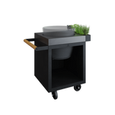 OFYR Kamado Table Black 65 PRO Concrete The Bastard - O-K-T-B-65-PRO-TW-KJ
