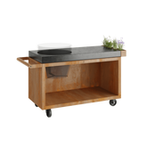 OFYR Kamado Table Corten 135 PRO Concrete BGE - O-K-T-135-PRO-TW-BGE