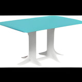 LuxCraft 6' Rectangular Picnic Table - P6RPTCHB