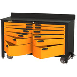 Swivel Storage Solutions Pro 60 12-Drawer Rolling Workbench Model: PRO603512