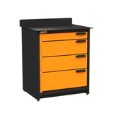 Swivel Storage Solutions Pro 80 Stationary 4 Drawer Model: PRO803604