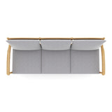 Royal Teak Collection Palma Sofa / 3-Seater Sofa with Granite Cushions - PAL3S-G