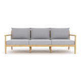 Royal Teak Collection Palma Sofa / 3-Seater Sofa with Granite Cushions - PAL3S-G
