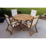 Royal Teak Collection Large Sailor Folding Table- 47” Round - SFR47