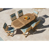 Royal Teak Collection 60/78" Family Expansion Table-Oval - FEO6