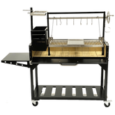 Tagwood BBQ 03 SI Freestanding Santa Maria Argentine Charcoal Grill - BBQ03SI