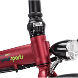 Qualisports VOLADOR 20" 350W 36V 7 Speed Compact Folding Electric Bike