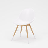 Midtown Concept Chamonix Side White Indoor Dining Chair - 4PC - SC CHAMONIX SIDE PAR