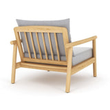 Royal Teak Collection Seville Club Chair with Granite Cushions - SEVCC-G