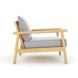 Royal Teak Collection Seville Club Chair with Granite Cushions - SEVCC-G