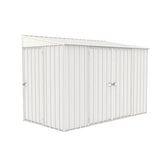 Absco | 10x5 ft Lean To Metal Bike Shed - AB1101