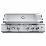 Sole Gourmet 42″ Luxury Series Build-in Grill with LED Control Lighting - 421BQRL