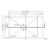 Dawn USASRF281710 Kitchen Sink