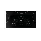 Sharp USA 36 in. Width Cooktop, European Black Mirror Finish Made with Premium SCHOTT Glass - SDH3652DB