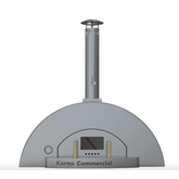 WPPO Karma 55" Stainless Steel Commercial Wood Fired Oven - WKK-04COM
