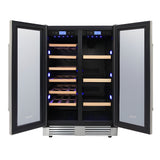 Thor Kitchen 24 in. 21 Bottle & 95-Can Wine Cooler, TBC2401DI