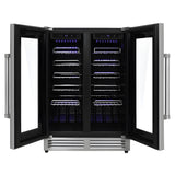 Thor Appliance Package - 48 In. Gas Range, Range Hood, Refrigerator, Dishwasher & Wine Cooler, AP-LRG4087U-4