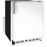 U-Line | Marine Ice Flange To Cabinet 14" Reversible Hinge White Solid 115v | Marine Collection -UMCR114-WC01A