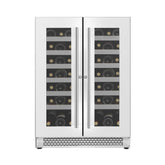 Cavavin Vinoa 24 in Beverage Center in Stainless Steel -66 Can/21 Bottle - V-87wbvc