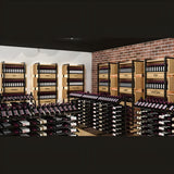 Vintage View Evolution Double Sided Island Display Rack Presentation Row 3C (freestanding metal wine rack)