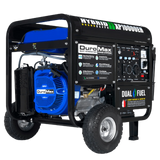 DuroMax 10,000 Watt Portable Dual Fuel Gas Propane Generator - XP10000EH