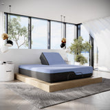 Bridgevine Home 12 inch Refresh Flex Head Latex Foam Hybrid Mattress and Adjustable Base Bundle, King Size - B108S00035