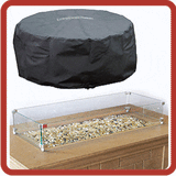 American Fyre Designs Reclaimed Wood Bordeaux Square Fire Bowl - 610-xx-11-M2xC