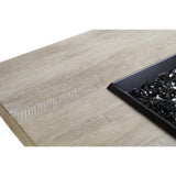 American Fyre Designs Reclaimed Wood Bordeaux Square Fire Bowl - 610-xx-11-M2xC