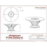 American Fyre Designs Fiesta Firetable