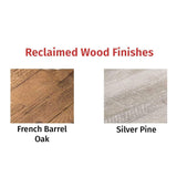 American Fyre Designs Reclaimed Wood Cosmo Rectangle Firetable - 635-BA-FO-M4NC