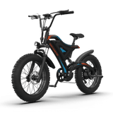Aostirmotor S18-MINI 48V 500W Mini Fat Tire Electric Bike