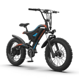 Aostirmotor S18-MINI 48V 500W Mini Fat Tire Electric Bike