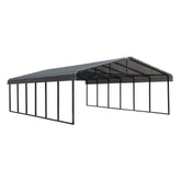 Arrow | Carport 20x29x7 ft Charcoal CPHC202907