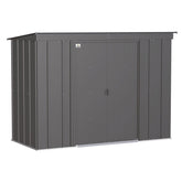 Arrow | Classic Steel Storage Shed, 8x4 ft., Charcoal CLP84CC