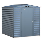 Arrow | Select Gable Roof Steel Storage Shed, 6x7 ft., Blue Grey SCG67BG