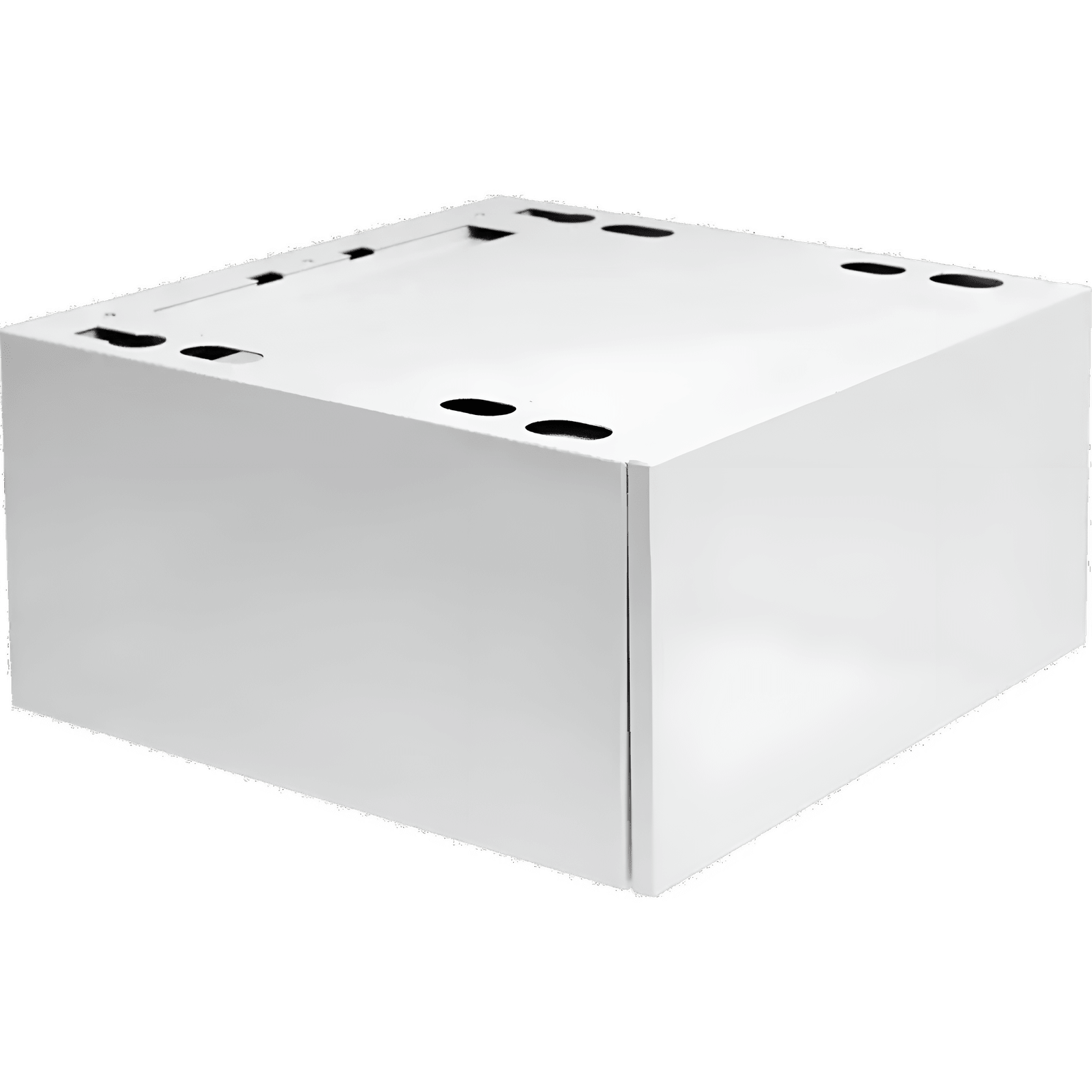 Asko Pedestal Drawer with Shelf, White - HPS5323W