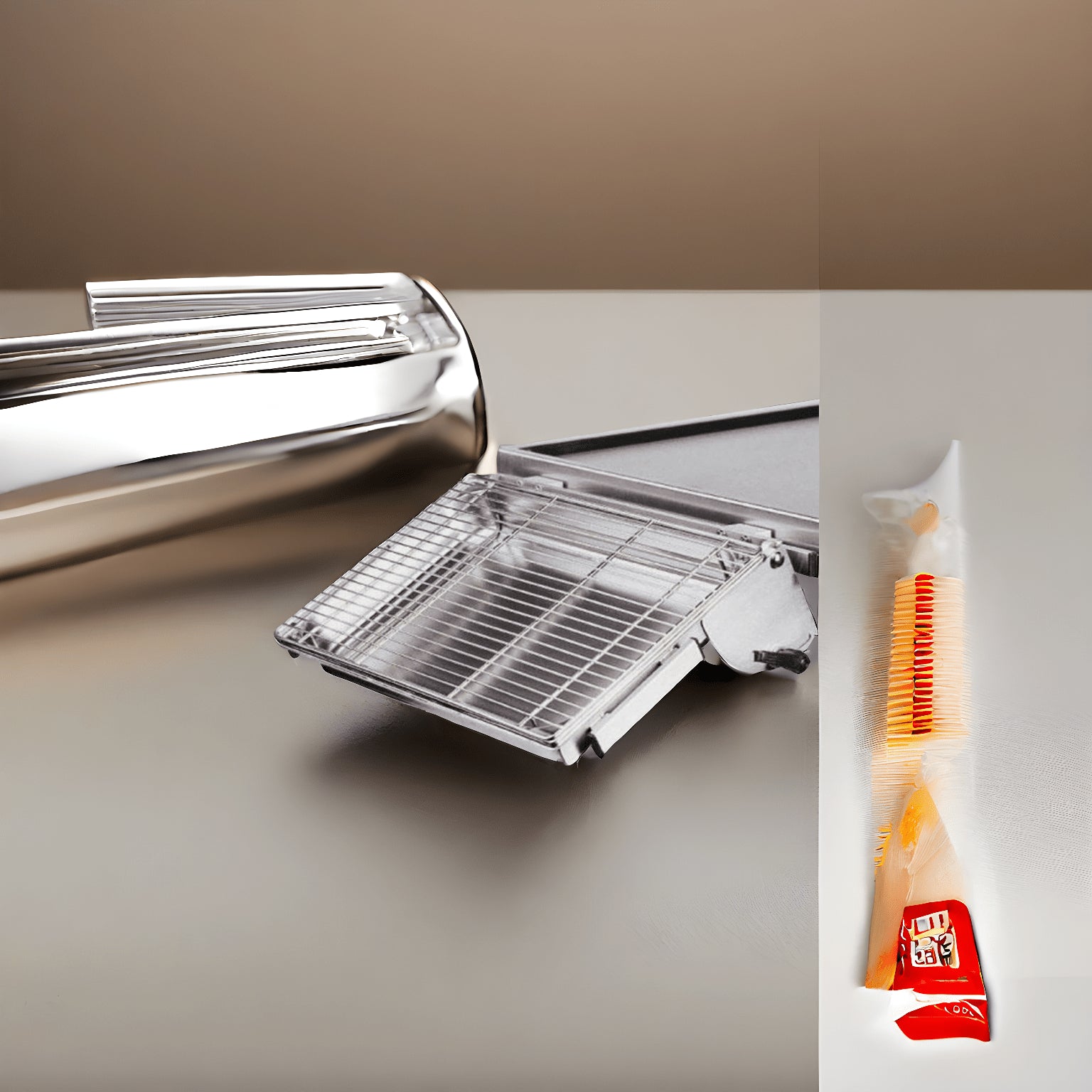 Avante Tilting Stainless Steel Dish With Grid - 624