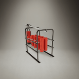 Rogers Athletic 8-Pad PowerBlast with Hanging Dummy 411522