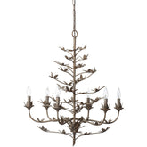 Jamie Young Freight-Min. Req. Blooming Chandelier -D. 5BLOO-RUST