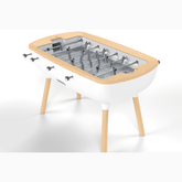Toulet the Pure White - Design Foosball Table - Babyfoot