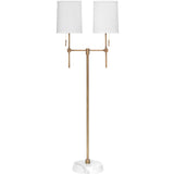 Jamie Young Minerva Twin Shade Floor Lamp -D. 9MINE-FLAB