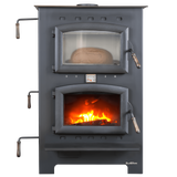 Buck Stove Homesteader Wood Burning Cook Stove 1,800 sq. ft. 28,901 BTU Black New - FP-HOMESTEADER