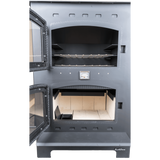 Buck Stove Homesteader Wood Burning Cook Stove 1,800 sq. ft. 28,901 BTU Black New - FP-HOMESTEADER