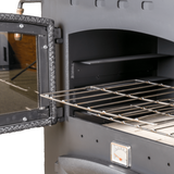 Buck Stove Homesteader Wood Burning Cook Stove 1,800 sq. ft. 28,901 BTU Black New - FP-HOMESTEADER